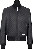 Balmain Black Bomber Jacket - Solid Color Zip-Up Long Sleeve Outerwear CH6TF585ME560PA Balmain Black Bomber Jacket - Solid Color Zip-Up Long Sleeve Outerwear CH6TF585ME560PA