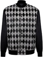 Balmain Black Diamond Quilted Stand Collar Long Sleeve Jacket DH1TF617-PC42-EAW Balmain Black Diamond Quilted Stand Collar Long Sleeve Jacket DH1TF617-PC42-EAW
