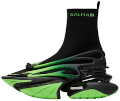 Balmain Black High-Top Casual Sneakers - Minimalist and Comfortable. BM1VH343KLKFEFF Balmain Black High-Top Casual Sneakers - Minimalist and Comfortable. BM1VH343KLKFEFF