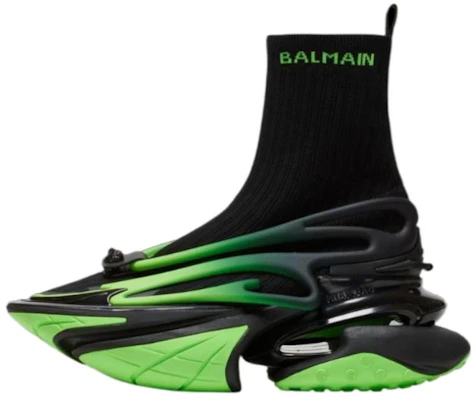 Balmain Black High-Top Casual Sneakers - Minimalist and Comfortable. BM1VH343KLKFEFF Buy Balmain Black High-Top Casual Sneakers - Minimalist and Comfortable. BM1VH343KLKFEFF