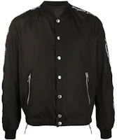 Balmain Black Solid Button-Up Baseball Jacket TH18586Z120-0PA Balmain Black Solid Button-Up Baseball Jacket TH18586Z120-0PA