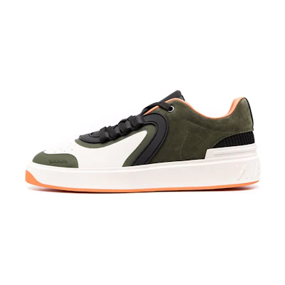 Balmain Casual Trend Sneakers 'White Green'