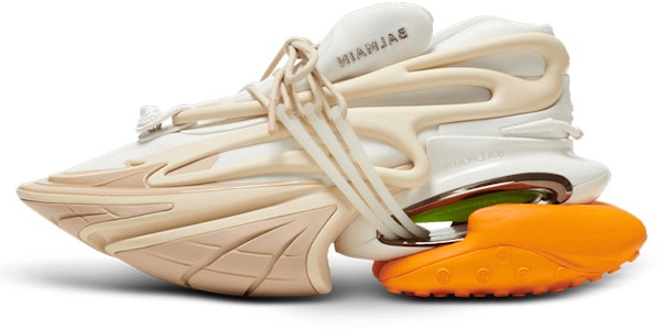 BALMAIN巴爾曼 厚底繫帶 低幫 生活休閒鞋 男款 白橙 Buy BALMAIN巴爾曼 厚底繫帶 低幫 生活休閒鞋 男款 白橙