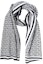 Buy 발망 클래식 로고 패턴 스카프 화이트/블랙. WH1XG000K036-GCR