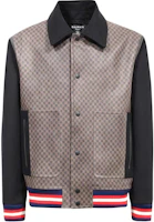 Balmain Colorblock Monogram Zip-Up Jacket Light Brown BH0TF495MD35-WFY Balmain Colorblock Monogram Zip-Up Jacket Light Brown BH0TF495MD35-WFY