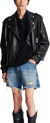 BALMAIN Polo Hitam Bordir Lengan Pendek Pullover. CH1GC026-BC62-EAB Details for BALMAIN Polo Hitam Bordir Lengan Pendek Pullover. CH1GC026-BC62-EAB