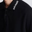 Sizing BALMAIN Polo Hitam Bordir Lengan Pendek Pullover. CH1GC026-BC62-EAB