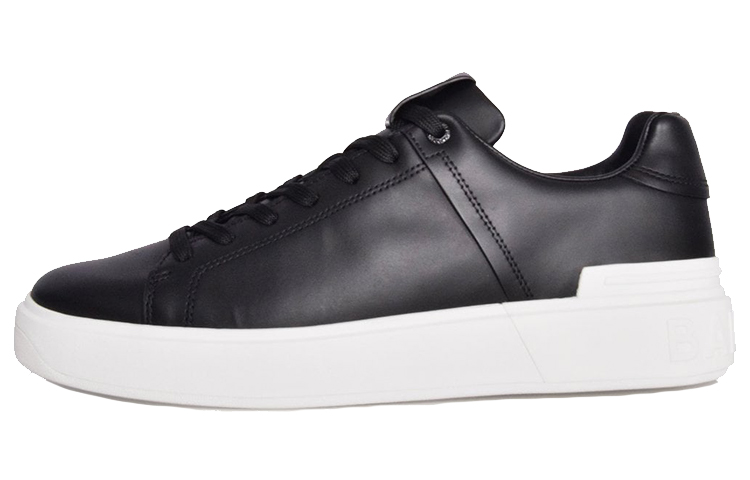 Buy Balmain Fashion Sneakers 'Black Leather' WM1VI244LSMMEAB