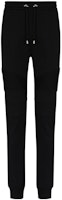 BALMAIN FW21 Black Track Pants with Back Logo. XH1OB000-BB04-EAB BALMAIN FW21 Black Track Pants with Back Logo. XH1OB000-BB04-EAB