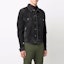 Shop 발망 FW21 디스트레스드 데님 자켓 남성 블랙 WH0TC015-013D-0PA