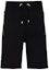 Buy BALMAIN FW21 壓紋休閒運動短褲 黑色 WH1OA000B141-0PA