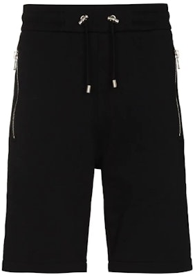 BALMAIN FW21 壓紋休閒運動短褲 黑色 WH1OA000B141-0PA Order BALMAIN FW21 壓紋休閒運動短褲 黑色 WH1OA000B141-0PA