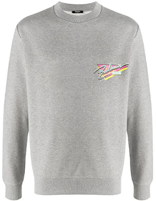 Balmain FW21 Logo Crewneck Long Sleeve Sweatshirt Men’s Grey VH1JQ010G040-9UB Buy Balmain FW21 Logo Crewneck Long Sleeve Sweatshirt Men’s Grey VH1JQ010G040-9UB