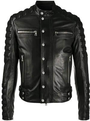 Balmain FW21 Logo Embossed Jacket Black VH1TD060L110-0PA Buy Balmain FW21 Logo Embossed Jacket Black VH1TD060L110-0PA