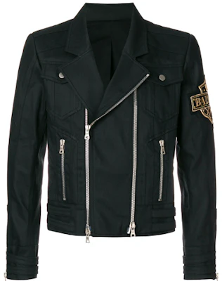 Balmain FW21 Logo Embroidered Jacket Black () S8H2071T283B-176 Buy Balmain FW21 Logo Embroidered Jacket Black () S8H2071T283B-176