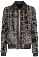 Balmain FW21 Logo Long-Sleeve Zip Jacket Black WH1TH115X165GFE Balmain FW21 Logo Long-Sleeve Zip Jacket Black WH1TH115X165GFE