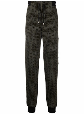 BALMAIN FW21 男士標誌印花卡其休閒長褲. WH0OB067-J314-UEE Buy BALMAIN FW21 男士標誌印花卡其休閒長褲. WH0OB067-J314-UEE