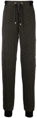 BALMAIN FW21 男士標誌印花卡其休閒長褲. WH0OB067-J314-UEE Order BALMAIN FW21 男士標誌印花卡其休閒長褲. WH0OB067-J314-UEE