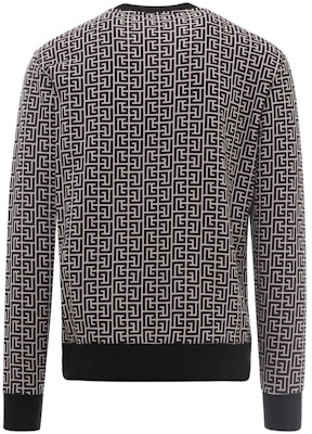 BALMAIN FW21 男士灰色Logo印花寬鬆版型長袖上衣。 WH1JQ040G072-GFE Lookbook BALMAIN FW21 男士灰色Logo印花寬鬆版型長袖上衣。 WH1JQ040G072-GFE