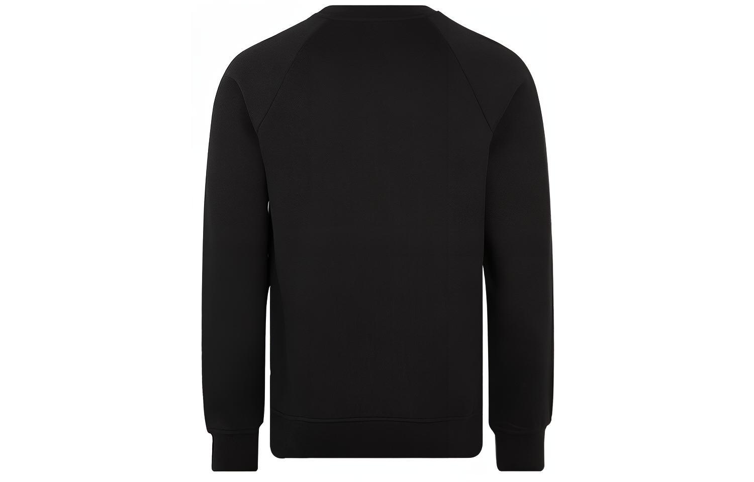 Lookbook BALMAIN FW21 Baju Minimalis Cetak Huruf Crewneck Hitam VH1JQ005B027-0PA