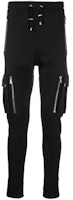 BALMAIN FW21 Slim Fit Mid-Rise Casual Cargo Pants Black. WH1OB08-0B137-0PA BALMAIN FW21 Slim Fit Mid-Rise Casual Cargo Pants Black. WH1OB08-0B137-0PA