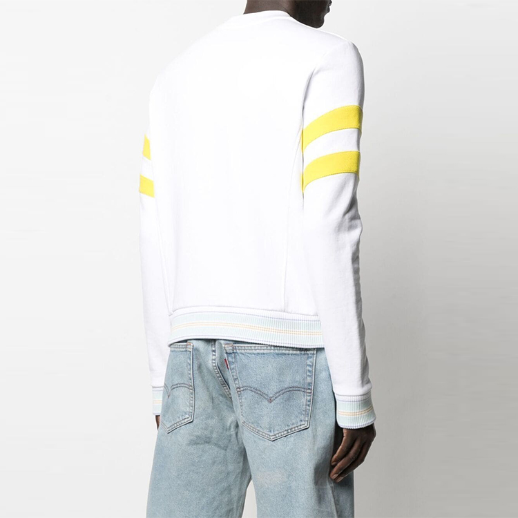 Purchase BALMAIN FW21 白色刺繡標誌長袖運動衫 WH1JQ055-275J-GFQ