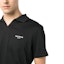 Details for BALMAIN FW22 Black Logo Embroidered Polo Shirt. AH1GB005BB04-EAB