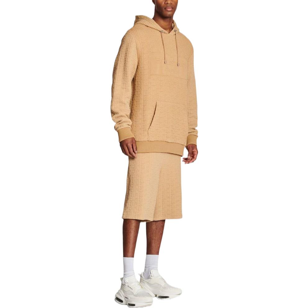 Purchase バルマン FW22 クラシックロゴエンボス スウェットシャツ カーキカラー YH0JT047JB158KC