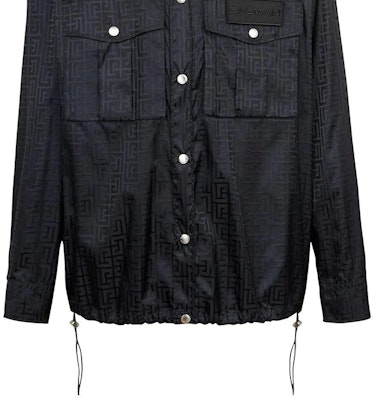 BALMAIN FW22 Classic Logo Long Sleeve Shirt Black YH1HD00011XB-EAP Sizing BALMAIN FW22 Classic Logo Long Sleeve Shirt Black YH1HD00011XB-EAP