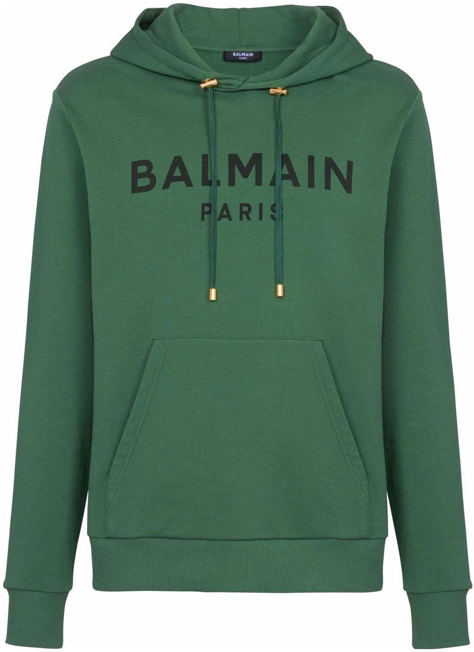 balmain-fw-22-green-logo-print-drawstring-hoodie-pullover-yh-1-jr-002-bb-65-udd