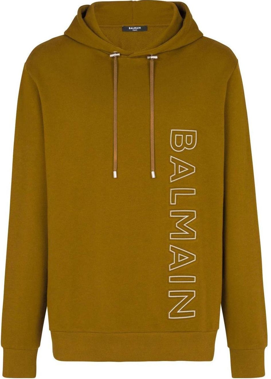 balmain-fw-22-olive-letter-print-casual-pullover-hoodie-ah-1-jt-046-bc-22-uen