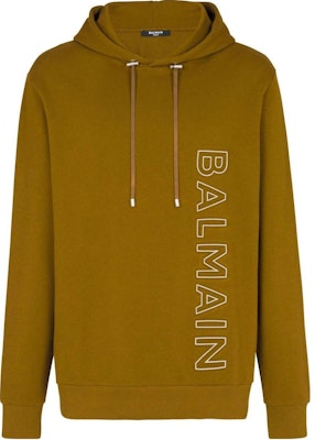 巴爾曼 FW22 橄欖綠字母印花休閒連帽衫 AH1JT046BC22-UEN Buy 巴爾曼 FW22 橄欖綠字母印花休閒連帽衫 AH1JT046BC22-UEN