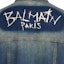 Cheap BALMAIN FW22 Jaket Denim Biru Single-Breasted Distressed YH1TC147DC396FC