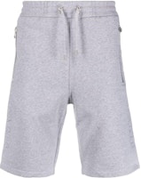 BALMAIN FW22 Solid Grey Lace-Up Casual Shorts YH1OA000BB34-9UB BALMAIN FW22 Solid Grey Lace-Up Casual Shorts YH1OA000BB34-9UB