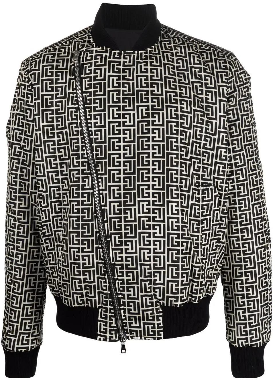 balmain-fw-22-all-over-print-zip-up-bomber-jacket-black-xh-1-tf-087-xb-50-gfe