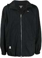 Balmain FW22 Black Zip-Up Hoodie Jacket with Back Print - XH1TI050XB060PA Balmain FW22 Black Zip-Up Hoodie Jacket with Back Print - XH1TI050XB060PA