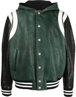 Balmain FW22 Colorblock Hooded Bomber Jacket YH1TF072LB58UDD Buy Balmain FW22 Colorblock Hooded Bomber Jacket YH1TF072LB58UDD