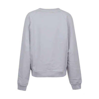 BALMAIN FW22 Colorblock Letter Printed Crewneck Loose Sweatshirt Men Grey. YH0JQ005BB65YEM