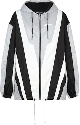 巴尔曼FW22拼色贴片抽绳连帽夹克男款 YH0TG130XD25EEE Buy 巴尔曼FW22拼色贴片抽绳连帽夹克男款 YH0TG130XD25EEE