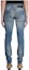 Shop BALMAIN FW22 Jeans Slim Fit Lelaki Biru Distressed YH1MG000DC386FC