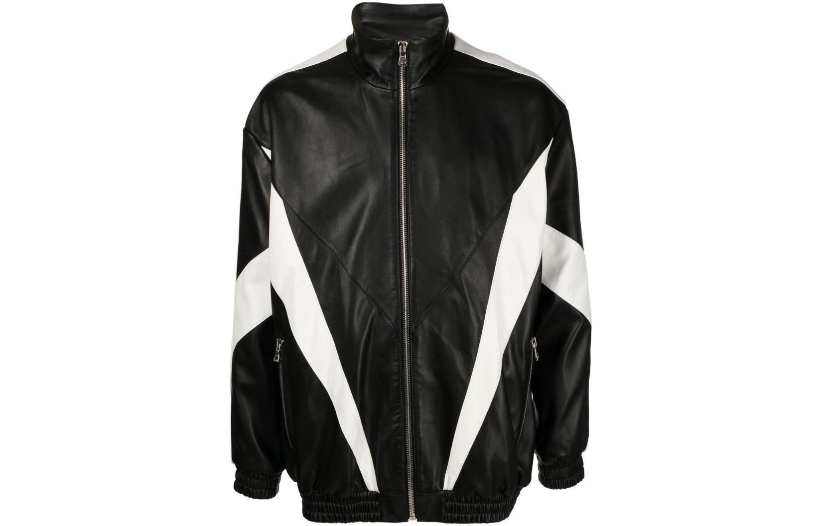 Balmain FW22 Embossed Logo Jacket Black XH0TF200LB24EAB