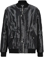 Balmain FW22 Embossed Logo Long-Sleeve Bomber Jacket Black YH0TF270XD49-0PA Balmain FW22 Embossed Logo Long-Sleeve Bomber Jacket Black YH0TF270XD49-0PA
