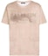 Order BALMAIN FW22 Gold Letter Print Short Sleeve T-Shirt Fashion Tee AH1EG010GC61-WDV