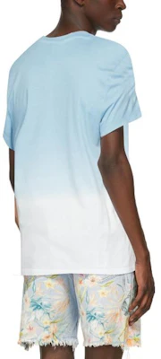 BALMAIN FW22 Gradient Print Short Sleeve T-Shirt Men’s Light Blue TH01601J039-SBK Purchase BALMAIN FW22 Gradient Print Short Sleeve T-Shirt Men’s Light Blue TH01601J039-SBK