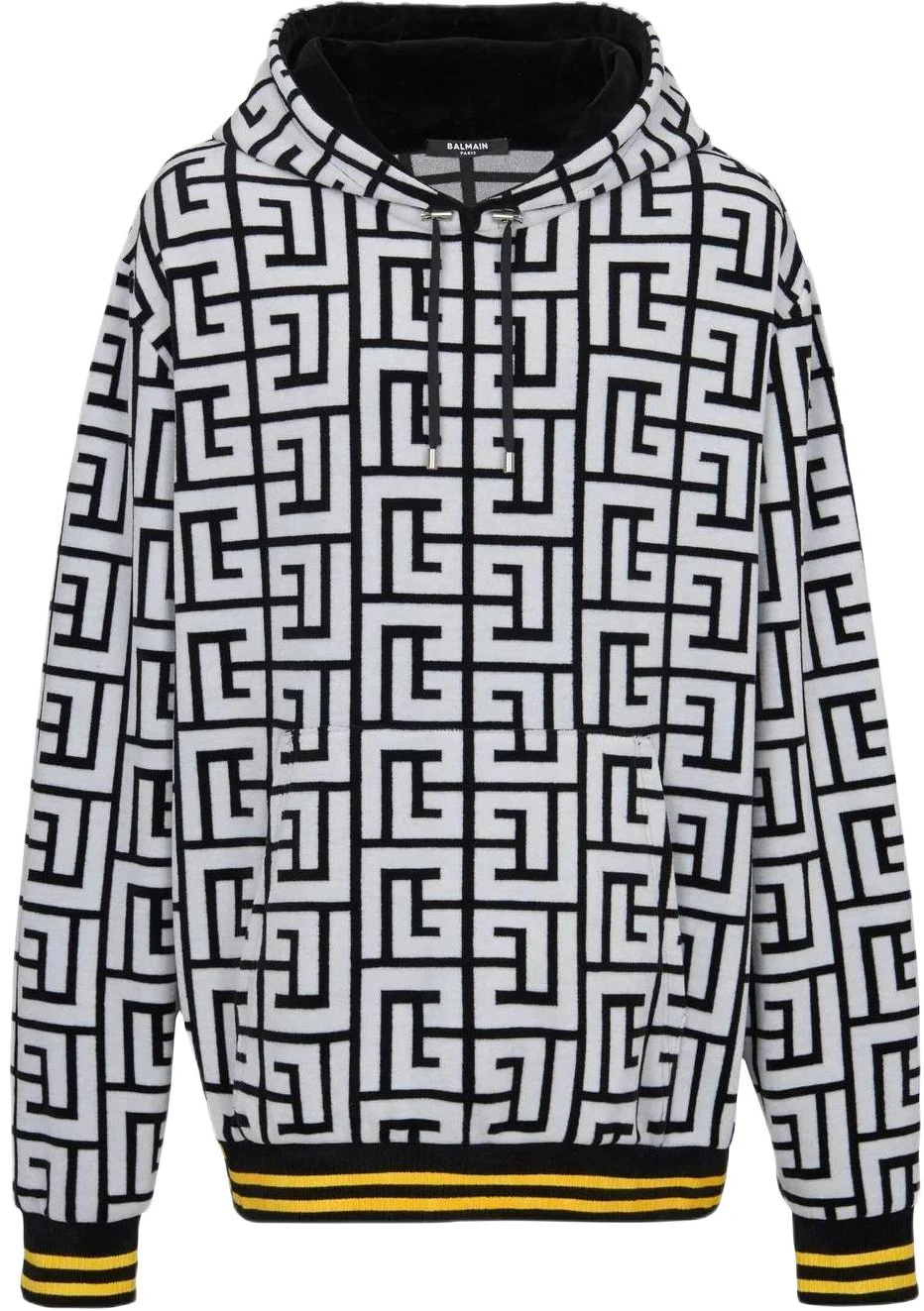 balmain-fw-22-logo-jacquard-zip-hoodie-black-white-fashion-yh-2-jt-047-je-12-eab