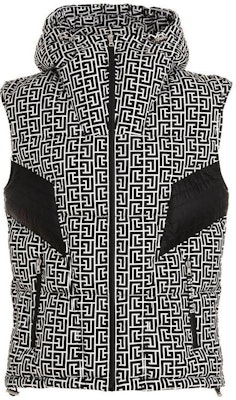 발망 FW22 로고 퍼퍼 베스트 블랙 의류. YH2TO095-XB50-EAB Order 발망 FW22 로고 퍼퍼 베스트 블랙 의류. YH2TO095-XB50-EAB