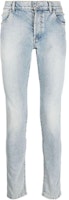 BALMAIN FW22 Mid-Rise Slim Straight Casual Jeans Men’s Blue YH0MG000DC57-6FC BALMAIN FW22 Mid-Rise Slim Straight Casual Jeans Men’s Blue YH0MG000DC57-6FC
