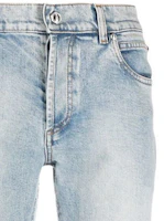 Sizing BALMAIN FW22 男士中腰修身直筒休閒牛仔褲 藍色 YH0MG000DC57-6FC