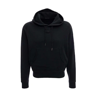 Balmain FW22 Pullover Hoodie Black Long Sleeve Solid Color YH0JS004BB92-GJG