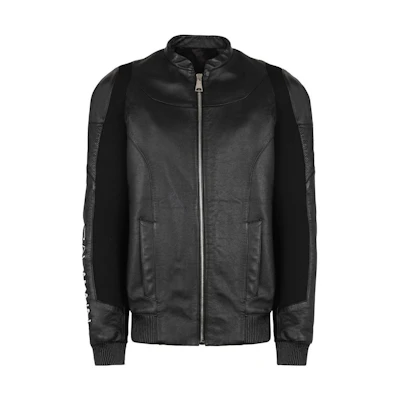 Balmain FW22 Solid Color Logo Print Jacket Black Outerwear YH0TH341LB880PA